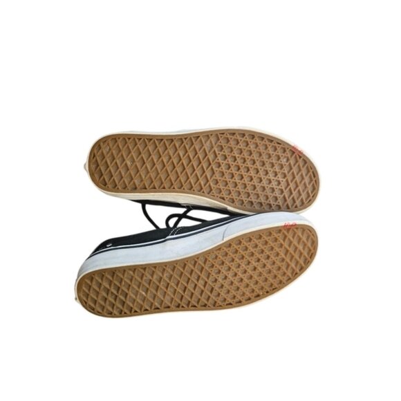 Vans | Black with Interior Cheetah Print | Size 8.5 Womens - Picture 8 of 11